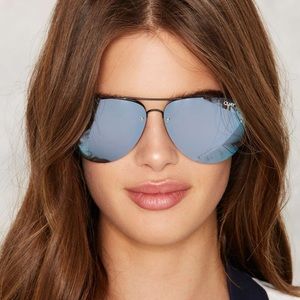 Quay x Amanda Steele Muse Aviator Sunglasses